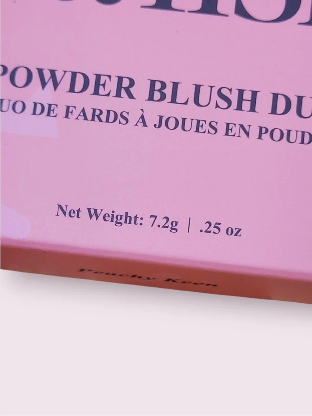 NIB DA LISH Powder Blush Duo In Peachy Keen Vegan Cruelty Free New